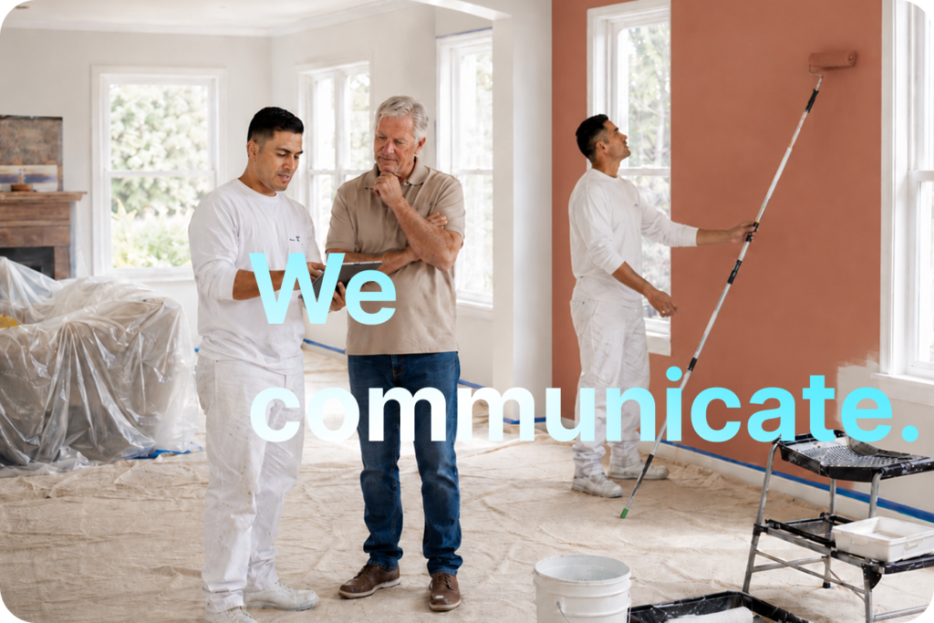 We comminicate